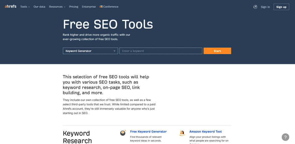 The Best 30 Free SEO Tools!